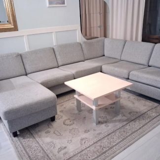 Grå u sofa (kan snus)