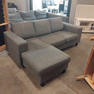 3 seter med flyttbar sjeselong